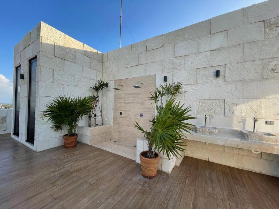 Brand New Condo With Rooftop Pool コスメル エクステリア 写真