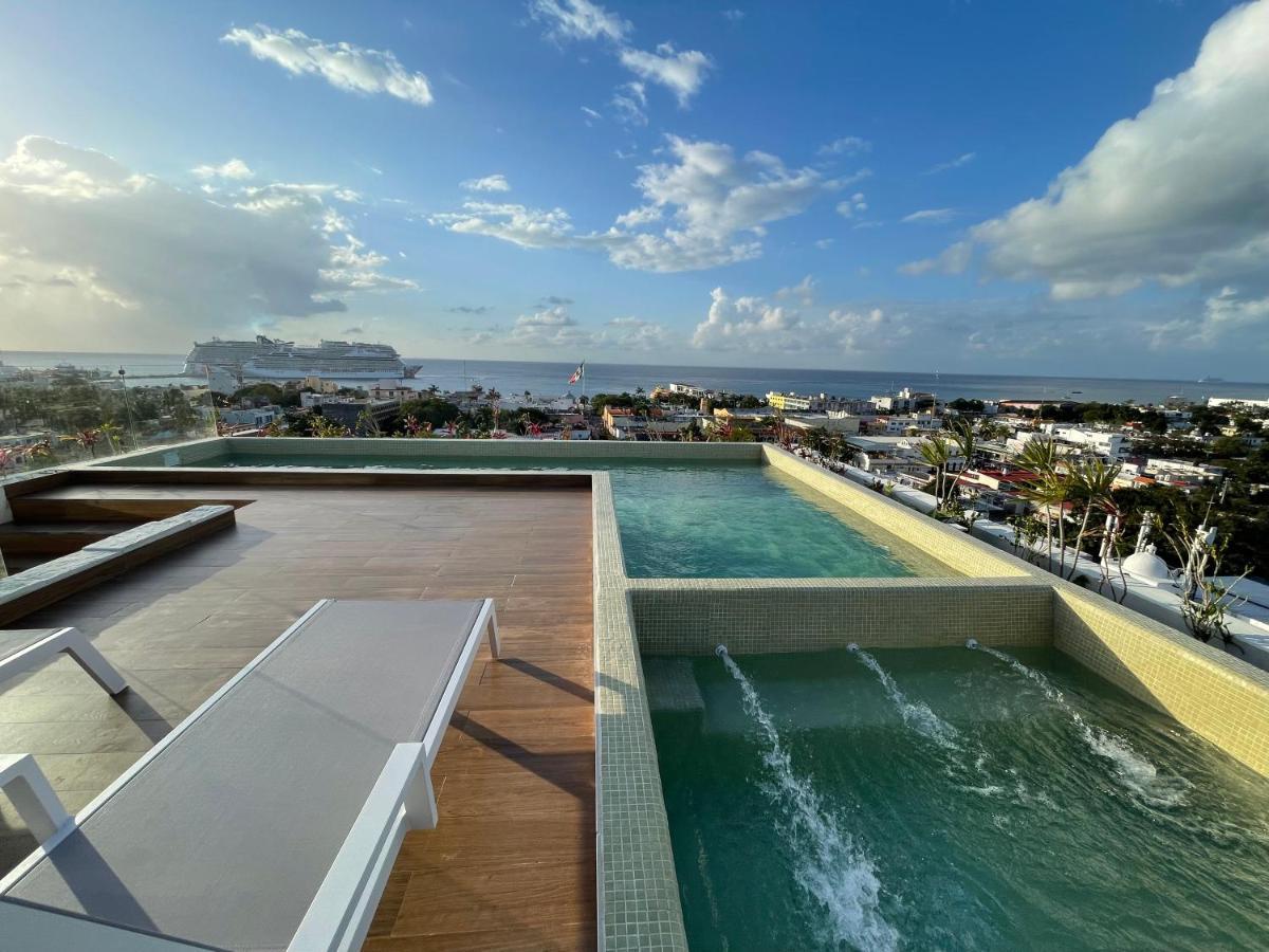 Brand New Condo With Rooftop Pool コスメル エクステリア 写真