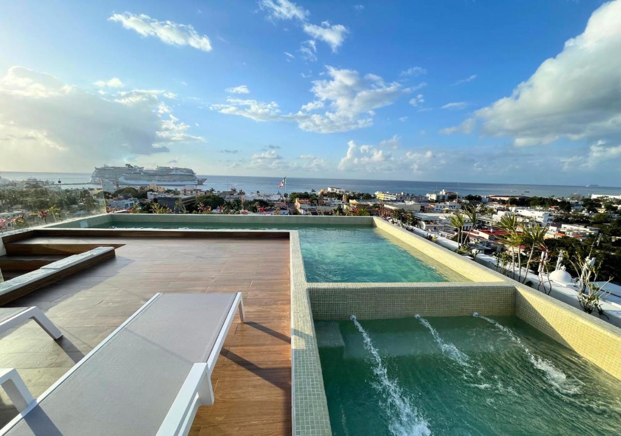 Brand New Condo With Rooftop Pool コスメル エクステリア 写真
