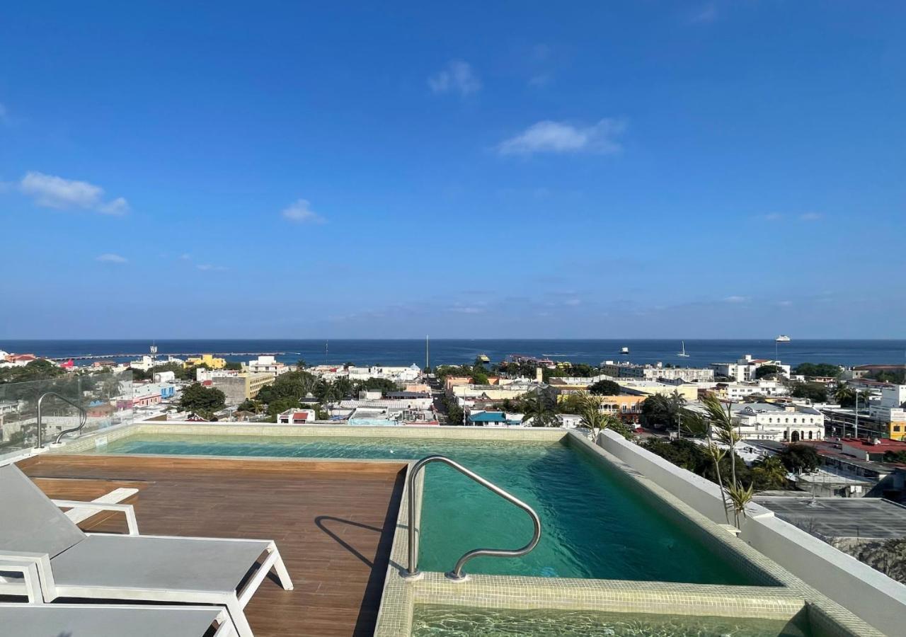 Brand New Condo With Rooftop Pool コスメル エクステリア 写真