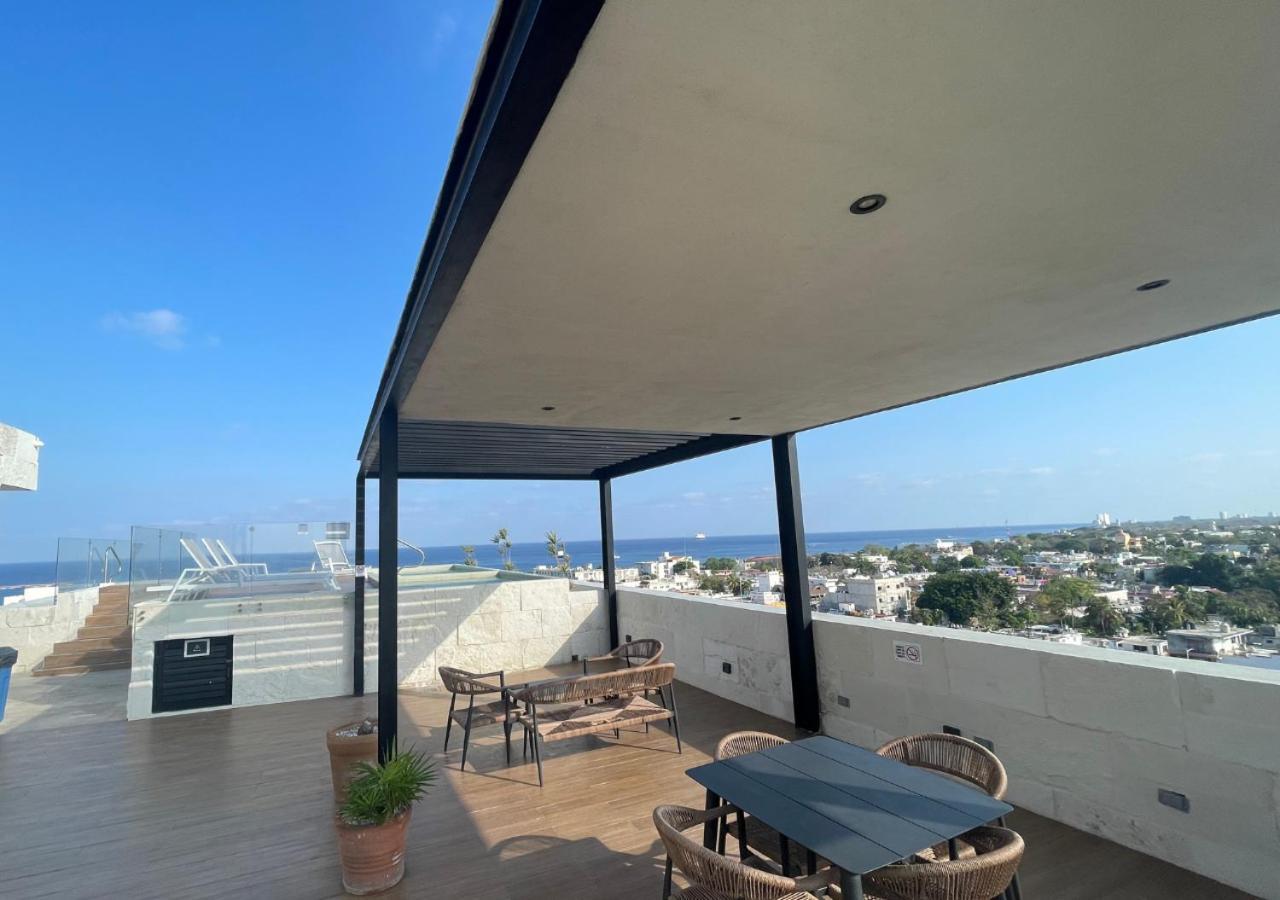 Brand New Condo With Rooftop Pool コスメル エクステリア 写真